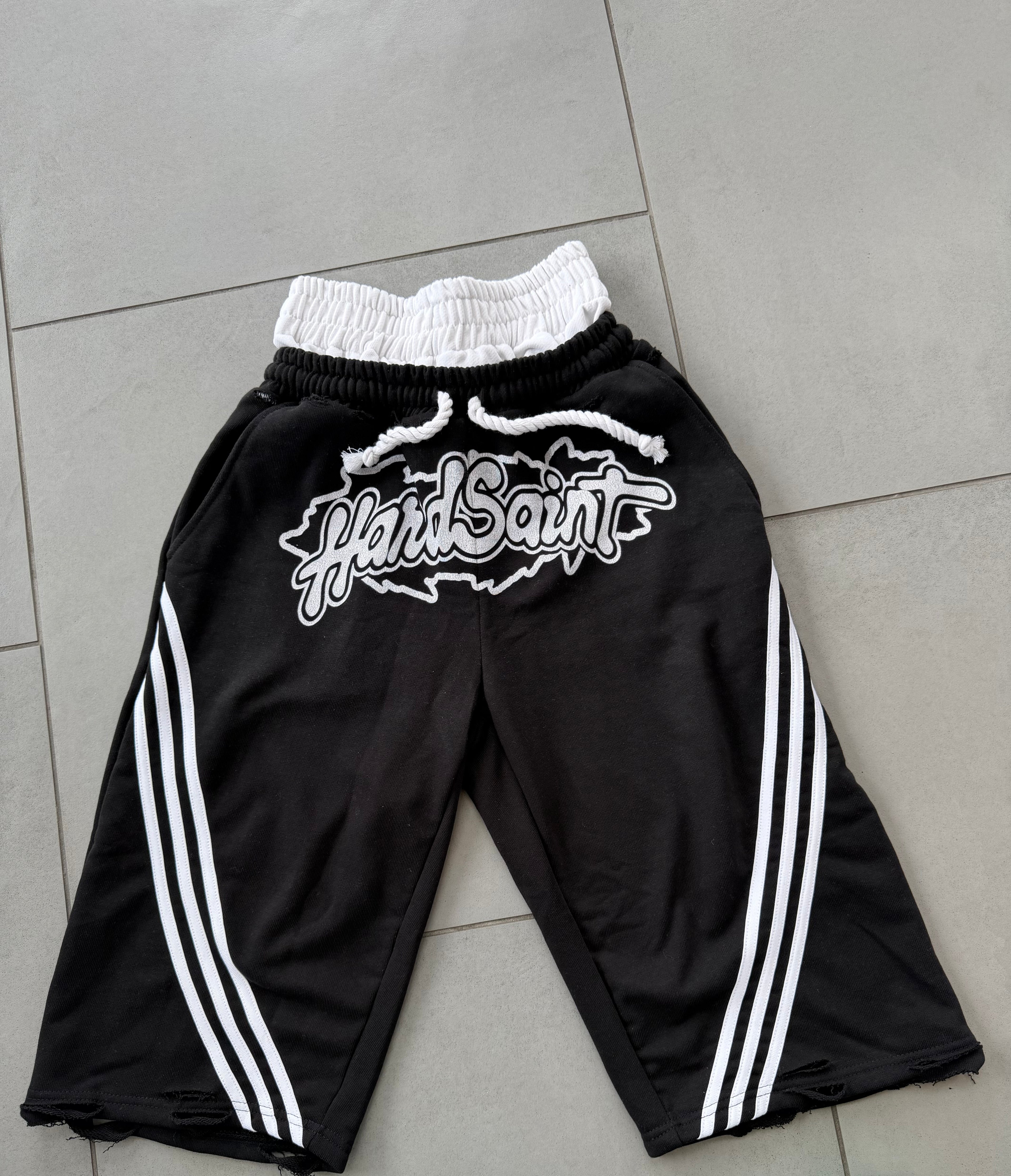 Money & motion Black Shorts