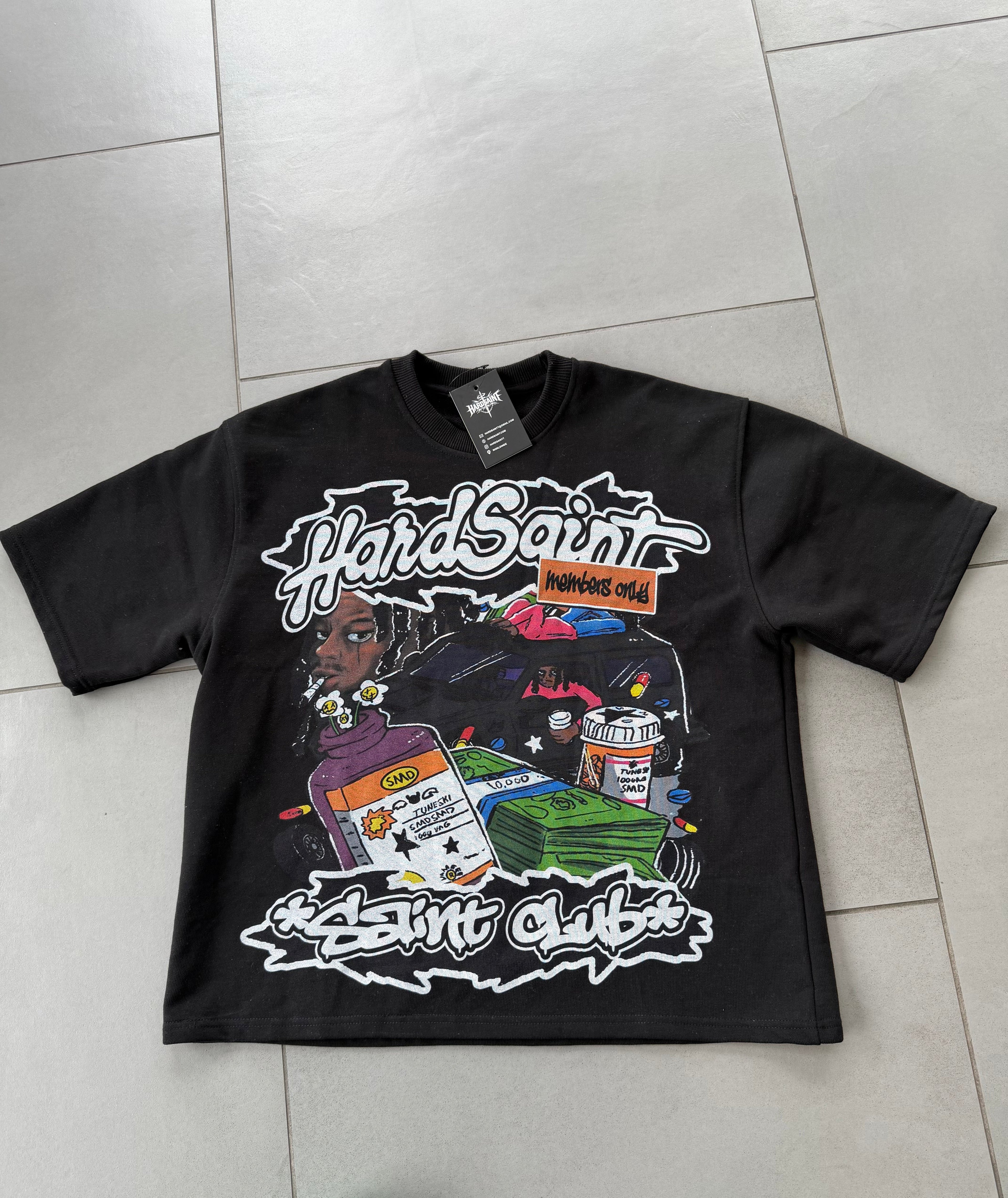 Money & motion Black Tee