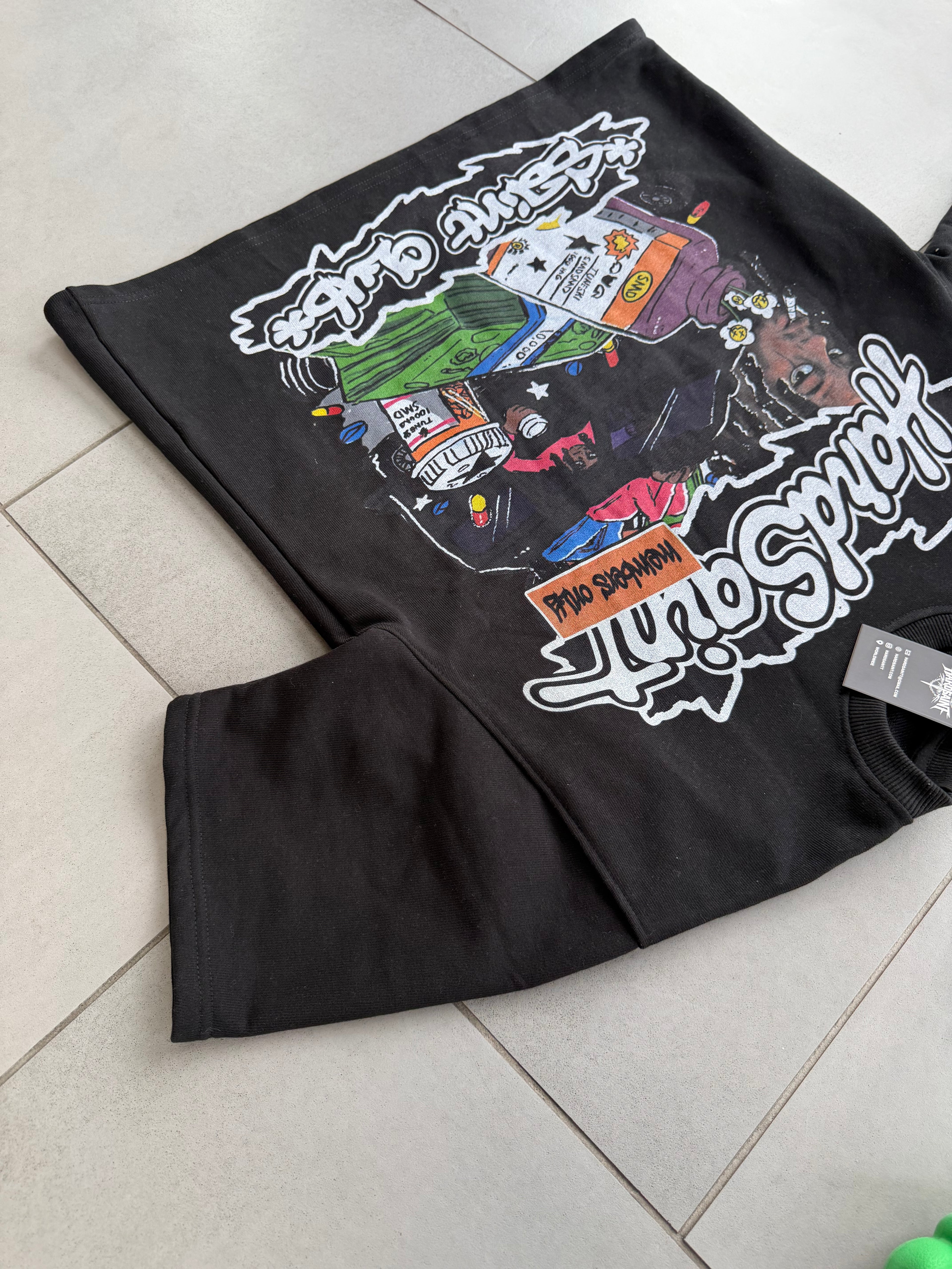 Money & motion Black Tee