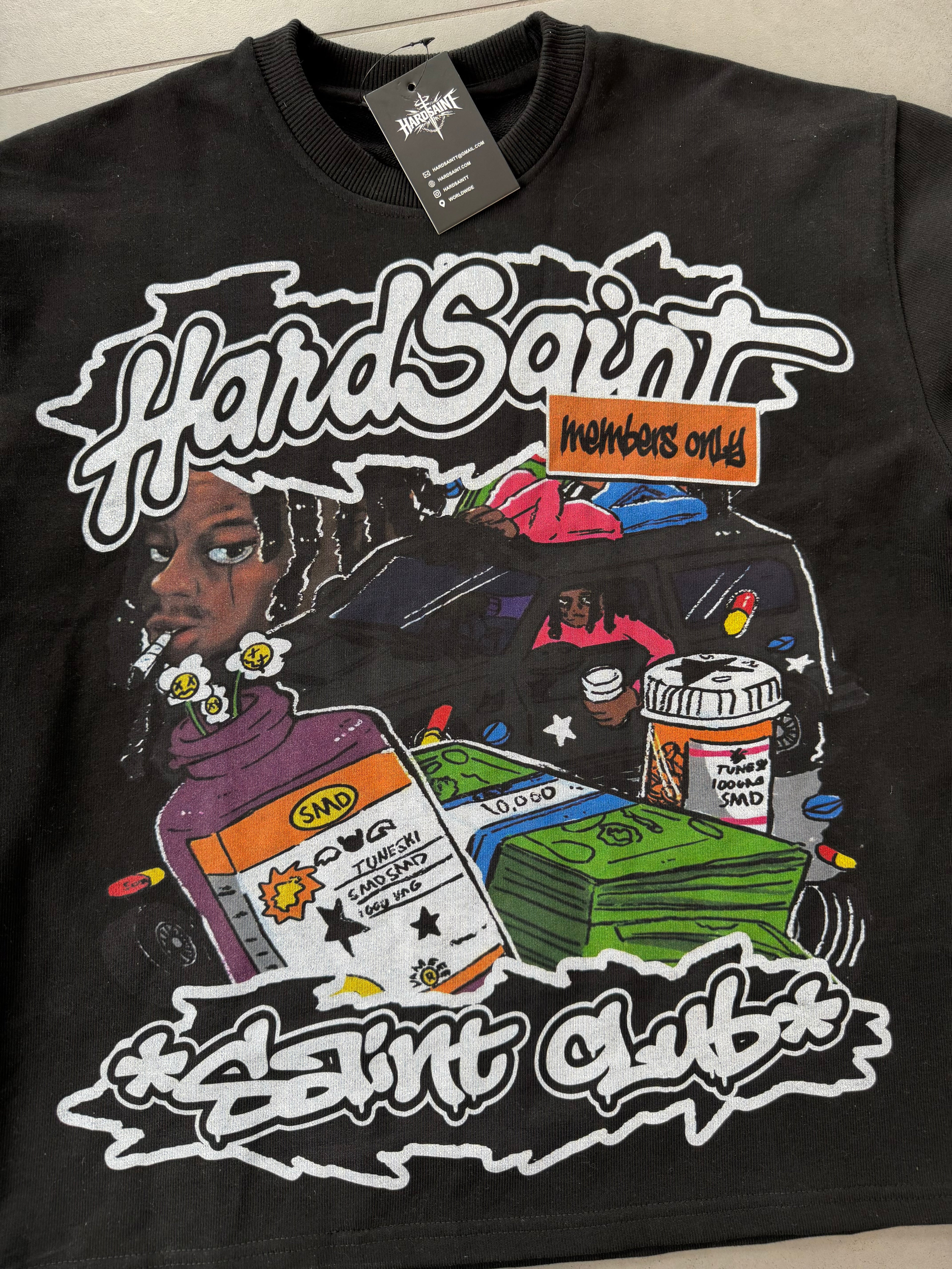 Money & motion Black Tee